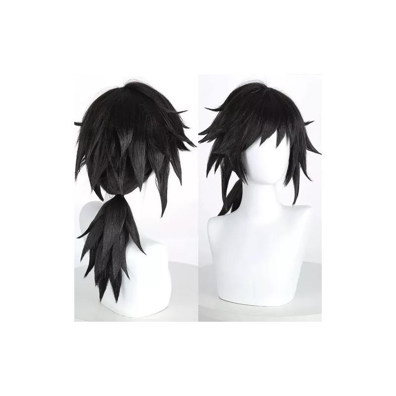 generic Peluca Demon Slayer Tomioka Giyuu Kamado Cosplay Cabello Neg