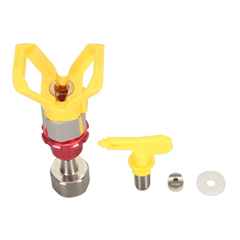 Spray Tip Guard Nozzle Base Swivel Aluminium Alloy Spray Guide