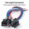 2PCS Rear Tail Light Lamp Connector Harness fit for Jeep