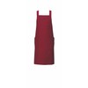 Seven Uniforms CT2566 Bib Apron, Unisex, Adult, red (orange-ish)