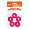 Cympad Chromatics cymbal felt set, 40 mm, 5 pieces, red