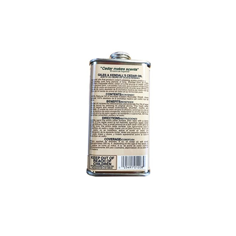 Cedar Oil 8 OZ CAN (A)