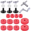 23Pcs Cymbal Replacement Accessories, Cymbal Stand Tubes, Drum Cymbal EVA