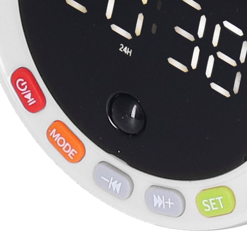 Multifunctional Bluetooth Alarm Clock Speaker Portable Digital Alarm Clock with