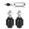 2Pcs Floating Joint Pneumatic Cylinder Seal Components Connector M8x1.25 Free