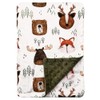 Baby Blanket for Boys Girls,Soft Minky Blanket with Double Layer