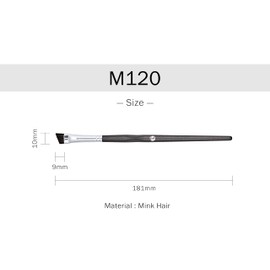 ENERGY Flat Eyebrow Brush with Large Angle, Eyebrow Brush, Eyebrow Brush, Makeup Brush - M120