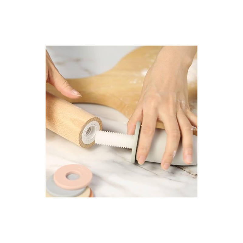 Geesta Rolling Pin Replacement Handle One Piece