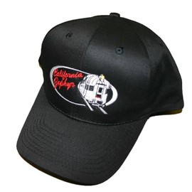Western Pacific California Zephyr Embroidered Hat [hat15] Black