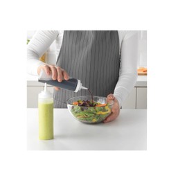 Ikea TSSP squeeze bottles plastic transparent 330ml (Pack of 4)