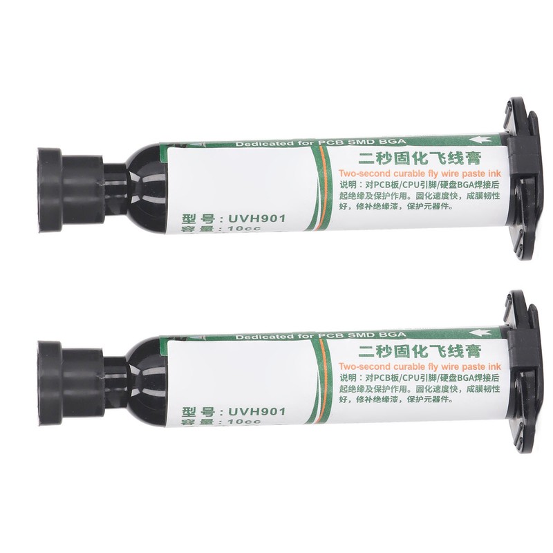 2Pcs UV Curing Solder Mask Ink PCB BGA Repair Resist