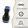 Bwintech 4 Pcs 8mm to 12mm Pneumatic Straight Reducing Push