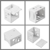 12 Pcs 1 Inch Blind Brackets Mini Blind Brackets Blinds