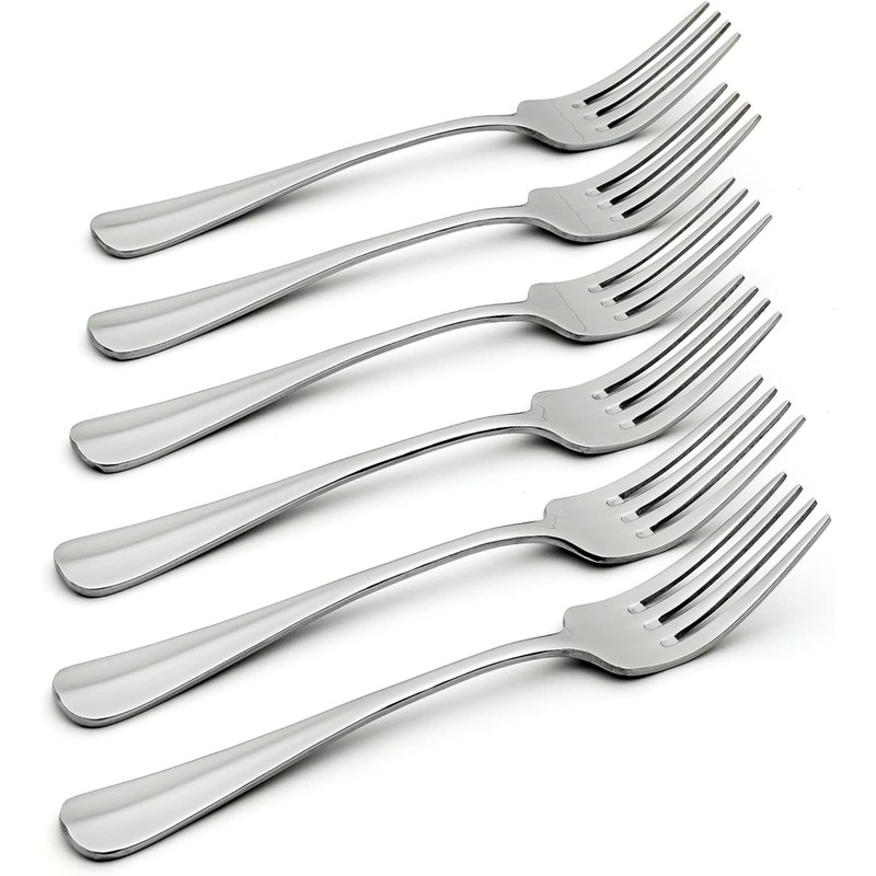 Oneida Savor Everyday Flatware Dinner Forks, Set of 6, 18/0