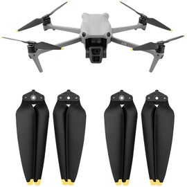 Air 3 Propellers Low Noise Spare Blades Replacement Quick-Release Props Wings for DJI Air 3 Drone Accessories（Gold）