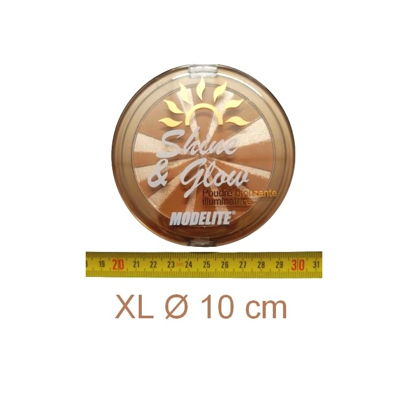 Powder Sun Compact 'Gloss and Glow' Saturn, 10 g