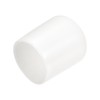 sourcing map 25pcs Rubber End Caps 17mm ID Vinyl Round