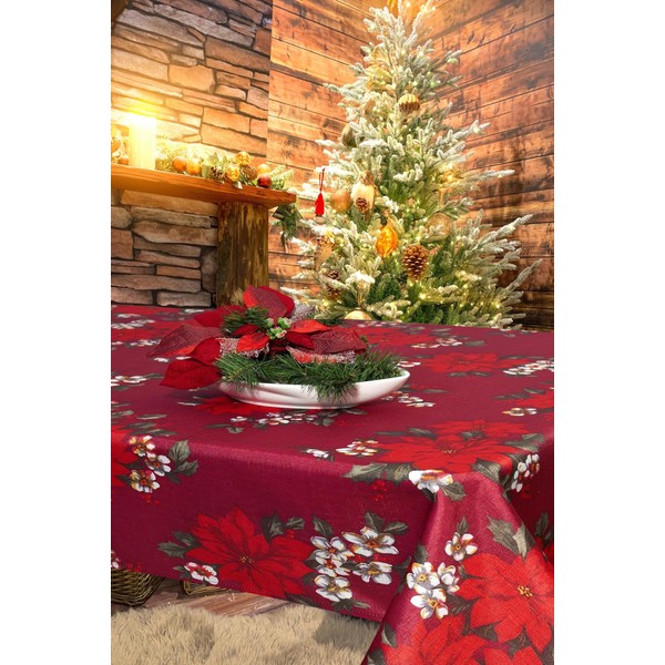 KAMACA XL Tablecloth with High-Quality Print Motif Kitchen Dining Table