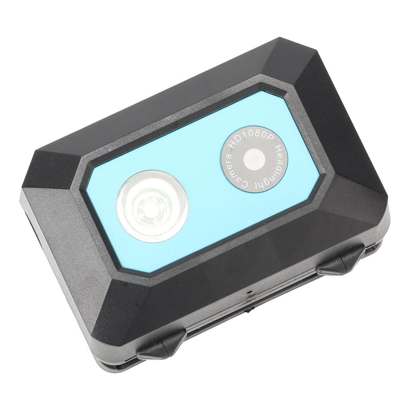 1080P Head Mounted Video Camera DVR LED Headlamp HD Head