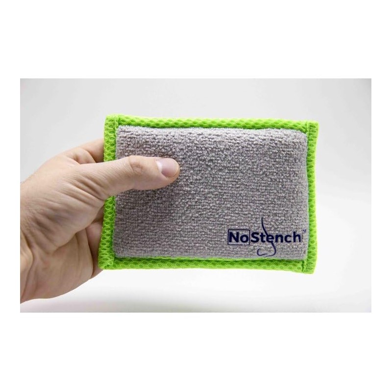 NoStench Reusable Sponges for Dishes, Odor Resistant Dishwashing Sponge, Non-Scratch