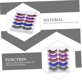 Beavorty 20pairs Faux Eyelash Extensions for Women Natural Look Soft Reusable Easy to Apply for Daily Makeup and Special Occasions