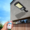 NUNET 2 Pack 120 LED Solar Security Lights Outdoor, Motion