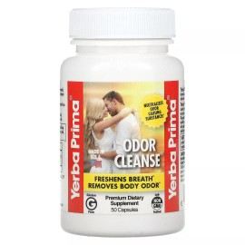 Yerba Prima Odor Cleanse Breath and Body - 50 Capsules ( 1 Pack )