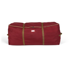 Covermates Keepsakes Christmas Tree Cinch Bag - Superior Protection, Cinch Straps, Fits Up To 9 to 11-Foot Tree - Holiday Storage, Red