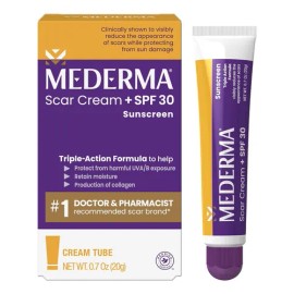 Crema Mederma Spf 30 Desvanece Y Elimina Cicatrices Y Acné Todo Tipo De Piel Día/noche