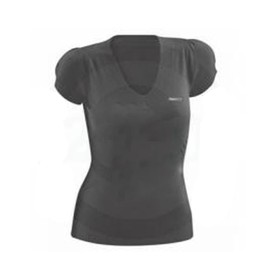 CAN AM New OEM Woman's Large Knit Tee, 4533550907 Black