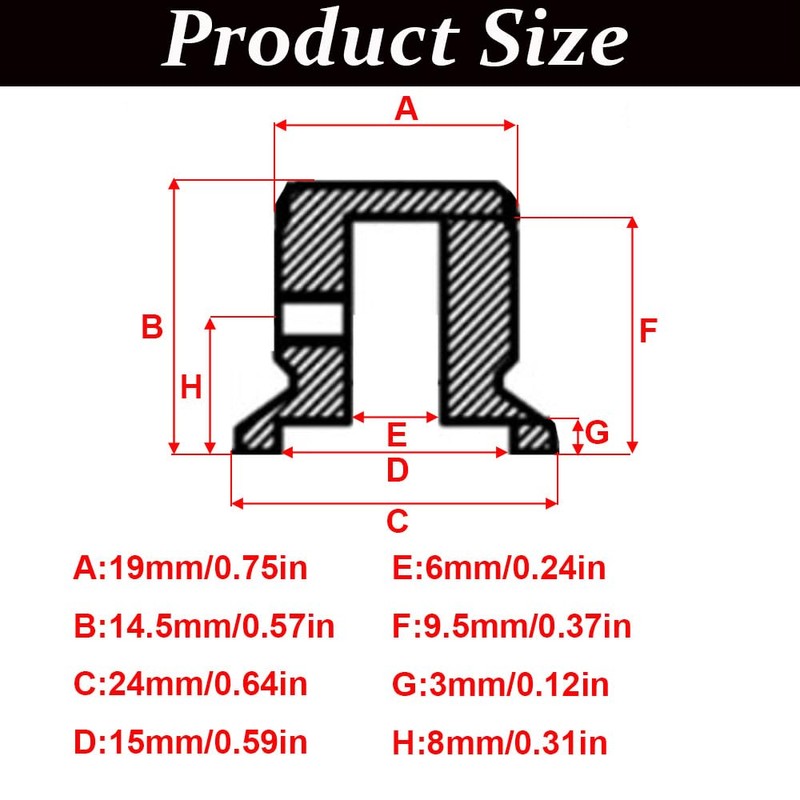 2 Pieces Rotary Potentiometer Knobs, Knurled Knob for Volume Control