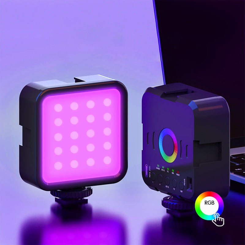 Fill Light Portable RGB Full Color 3000‑9000K Dimmable 70 Beads