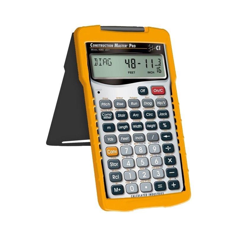 Calculated Industries Construction Master Pro Metric Conversion Dimensional Calculator 4065