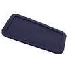 Pyrex 7214-PC 4.8-Cup Blue Food Storage Replacement Lid (2-Pack) -