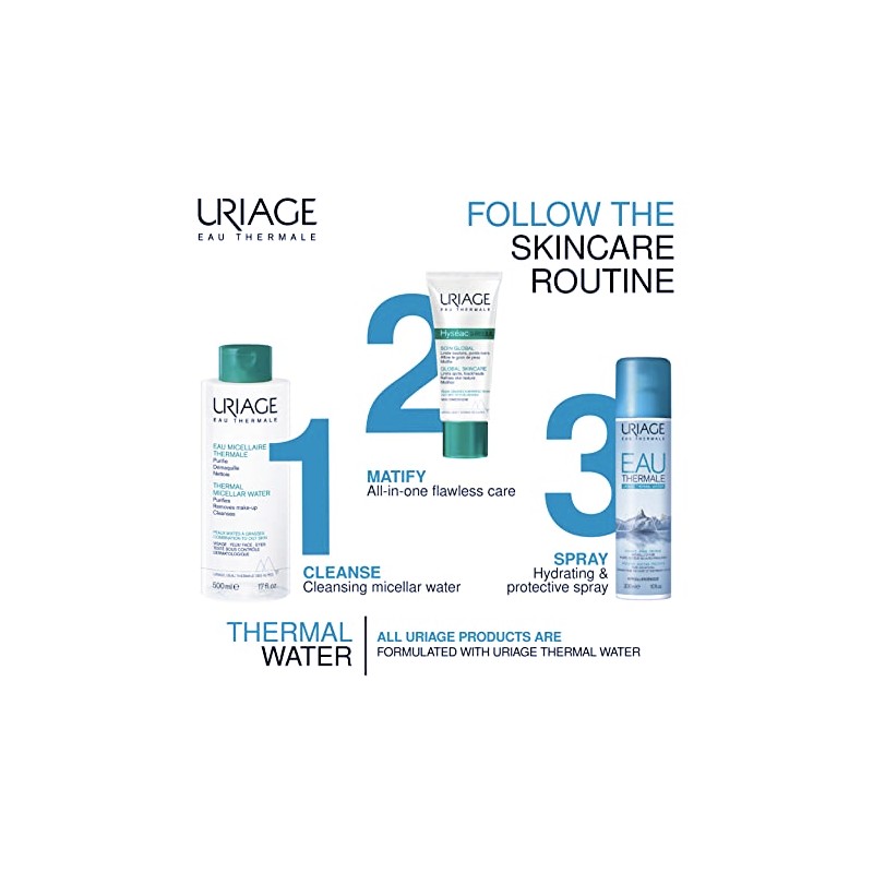 Uriage Hyseac - 3-regul Global Skincare Cream 1.3 Oz.