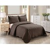 Home Collection Over Size Elegant Embossed Bedspread Set Light Weight