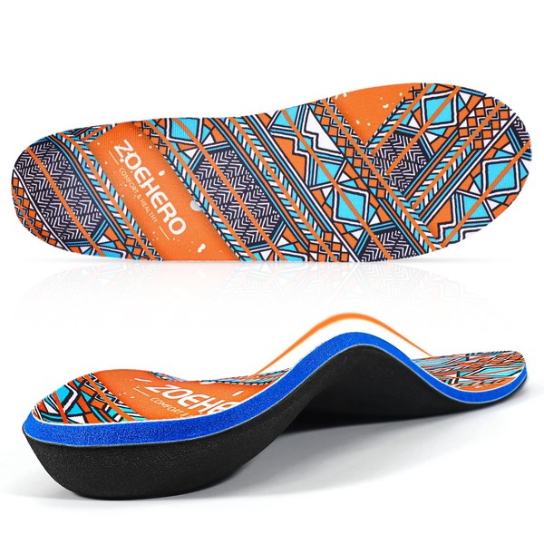 Bohemian Arch Support Inserts for Men & Women, Robust Arch