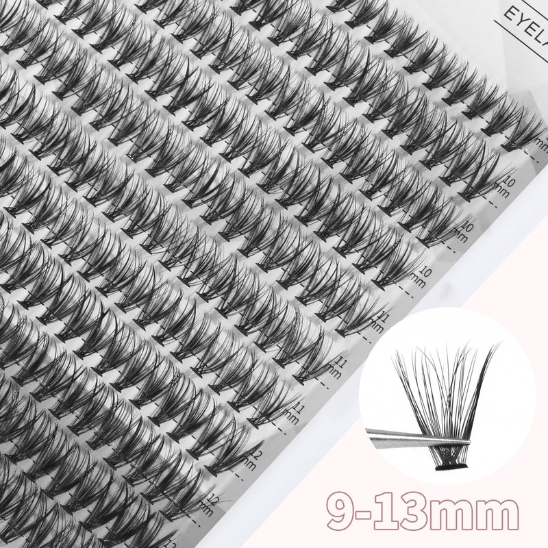 MAGEFY MAGEFY 220 pcs Cluster Lashes 30D 0.07C Eyelash Clusters