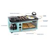 Nostalgia 3-in-1 Breakfast Station - Includes Coffee Maker, Non-Stick Griddle,