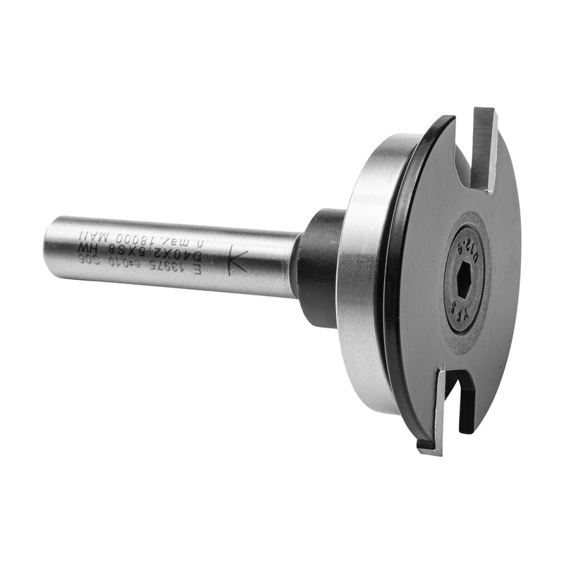 ENT Slotting Cutter TC Shank (C) 8 mm, Diameter (A)