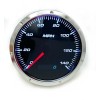 HRC 3-1/8" Speedometer Gauge Electronic Programable 0-140 MPH Speedo Smoke