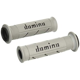 Domino domino(ドミノ) ハンドルバーグリップ ストリートタイプ サーモプラスチックゴム グレーXブラック 126mm A25041C4052