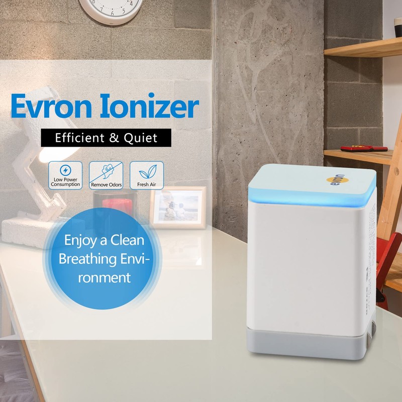evron Plug-In Air Ionizer for Home & Travel, 20 Million