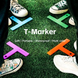 OPENMOON - Marcas T de gel de sílice para cámara para actores azul (1 paquete en 2 piezas)