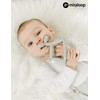 Miraloop Beißring für Baby, Jellydog Zahnungshilfe Baby aus Lebensmittelechtes Silikon,