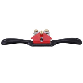 9 Inch Adjustment Woodworking Cutting Edge Plane Spokeshave Hand Trimming Tool with Screw Manual Planer Hand Tool