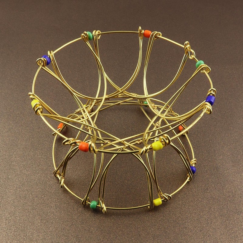 Freak Scene 4D Mandala - decorative wire mesh - relaxation