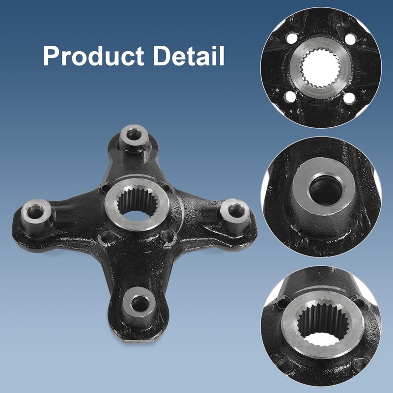 Front/Rear Wheel Hub & Studs & Brake Rotor Compatible with