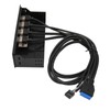 5.25in USB 3.0 Front Panel Hub 4 Ports 5Gbps High