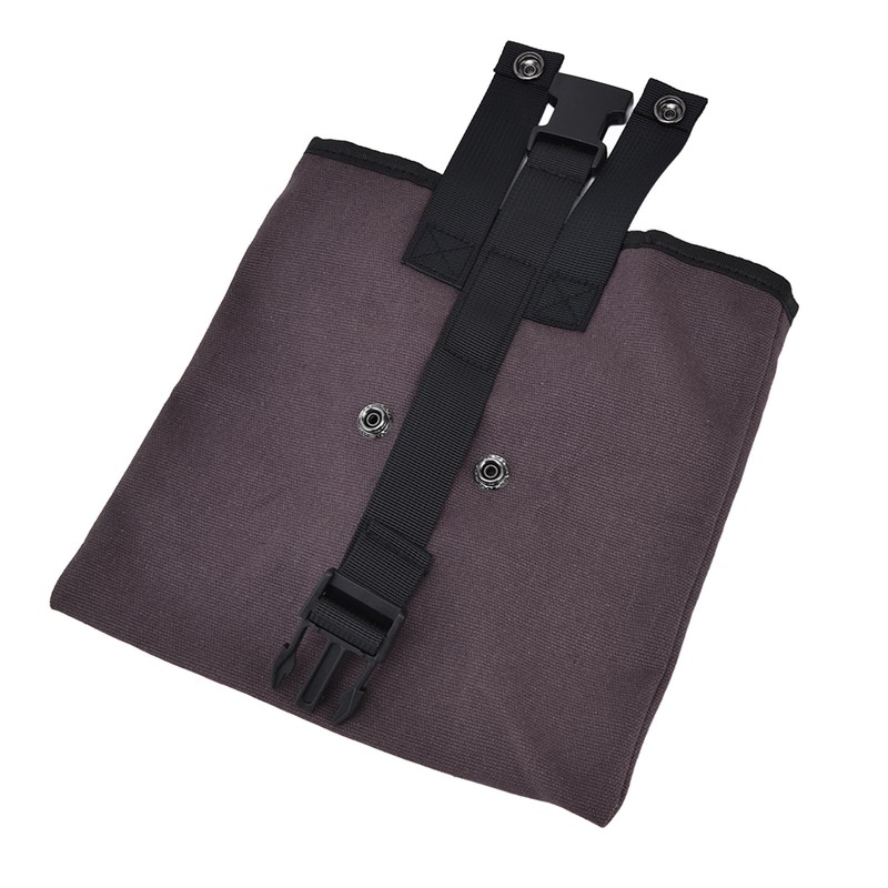 Foraging Bag Canvas Foldable Portable Thick Unique Simple Appearance Belt